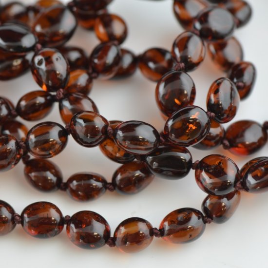 Cherry olive amber neklace for Adults